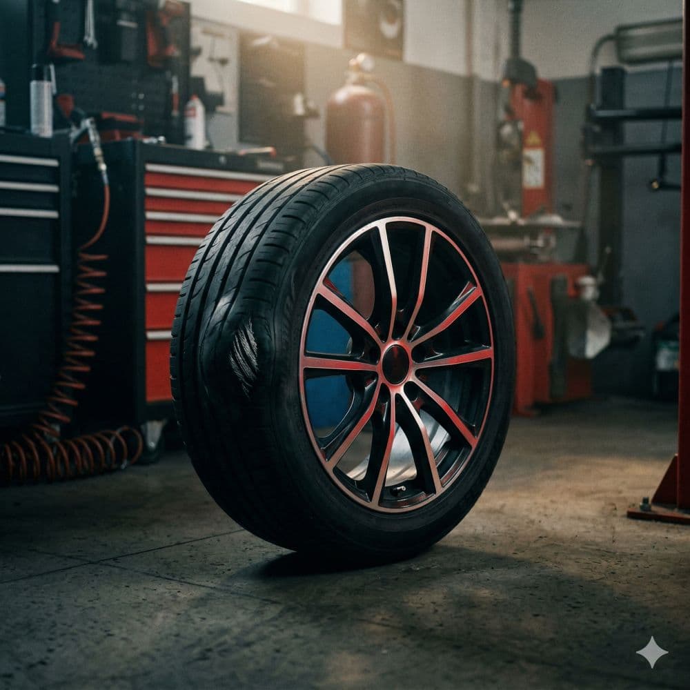 Грыжа на шине