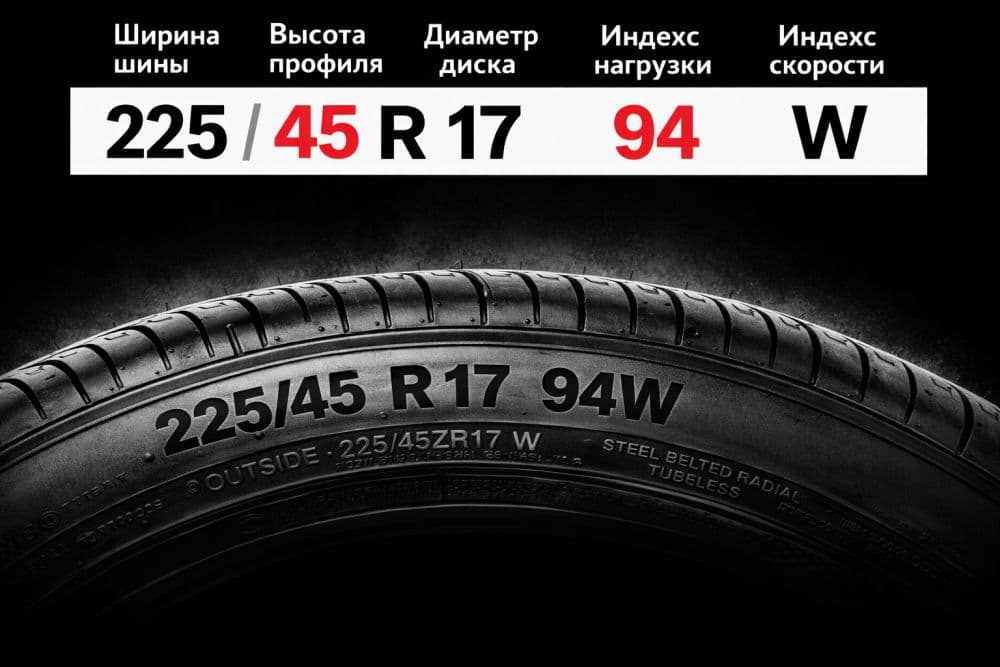 Индекс нагрузки шин